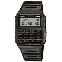 Image of sort resin med stål Classic quartz multifunktion (3208) Herre ur fra Casio